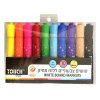 חבילת טושים צבעוניים ללוח מחיק מבית TOUCH
