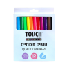 חבילת 12 טושים רחיצים איכותיים מבית TOUCH