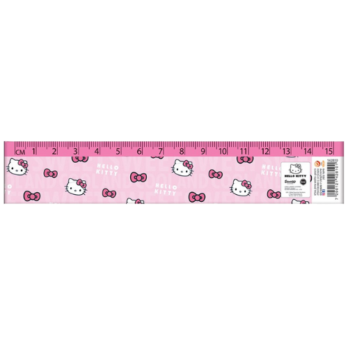 סרגל הלו קיטי 15 ס"מ