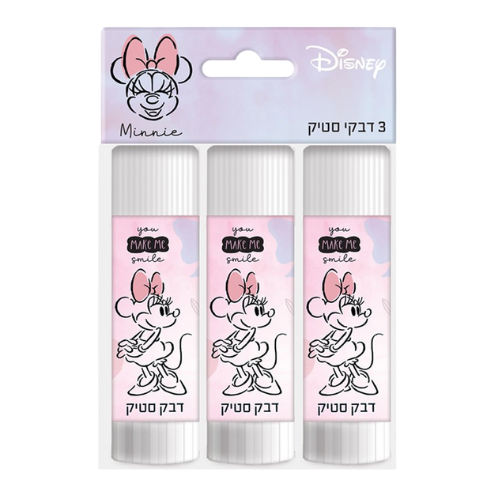 דבק סטיק מיני מאוס 3 יחידות (15 גרם)