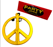 שרשרת פיס גדולה/ 6 יחידות במארז