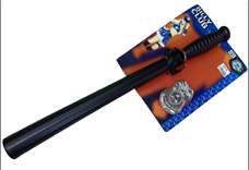 מקל שוטר + תג שוטר