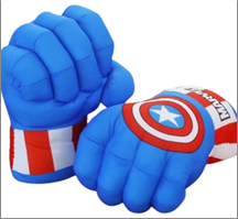 זוג כפפות קפטן אמריקה