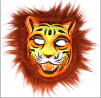 מסכה צ'יטה עם שיער