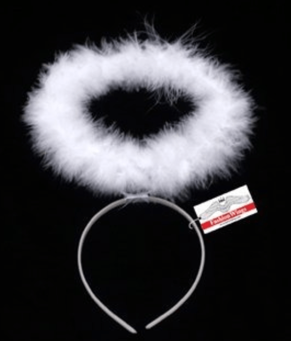 קשת הילה למלאך לבן