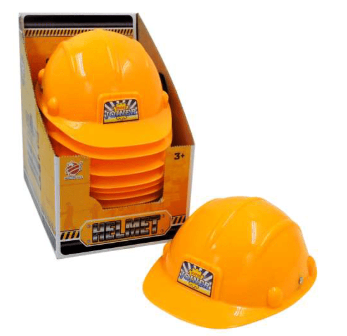 קסדת בנאי צהובה