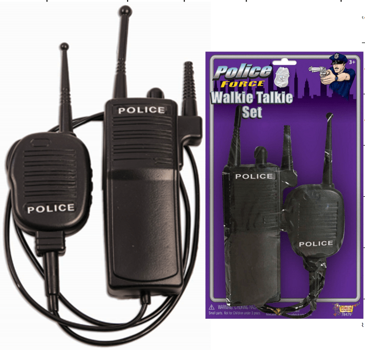 מכשיר קשר שוטר בבליסטר 28 ס"מ