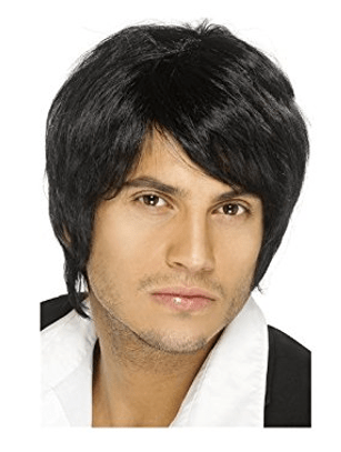 פאה לגבר שיער שחור / בלונד