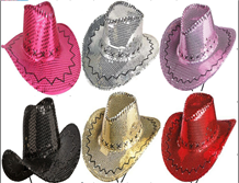 כובע קאובוי פאייטים