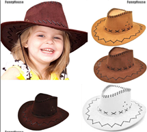 כובע קאובוי למבוגרים וילדים 4 צבעים
