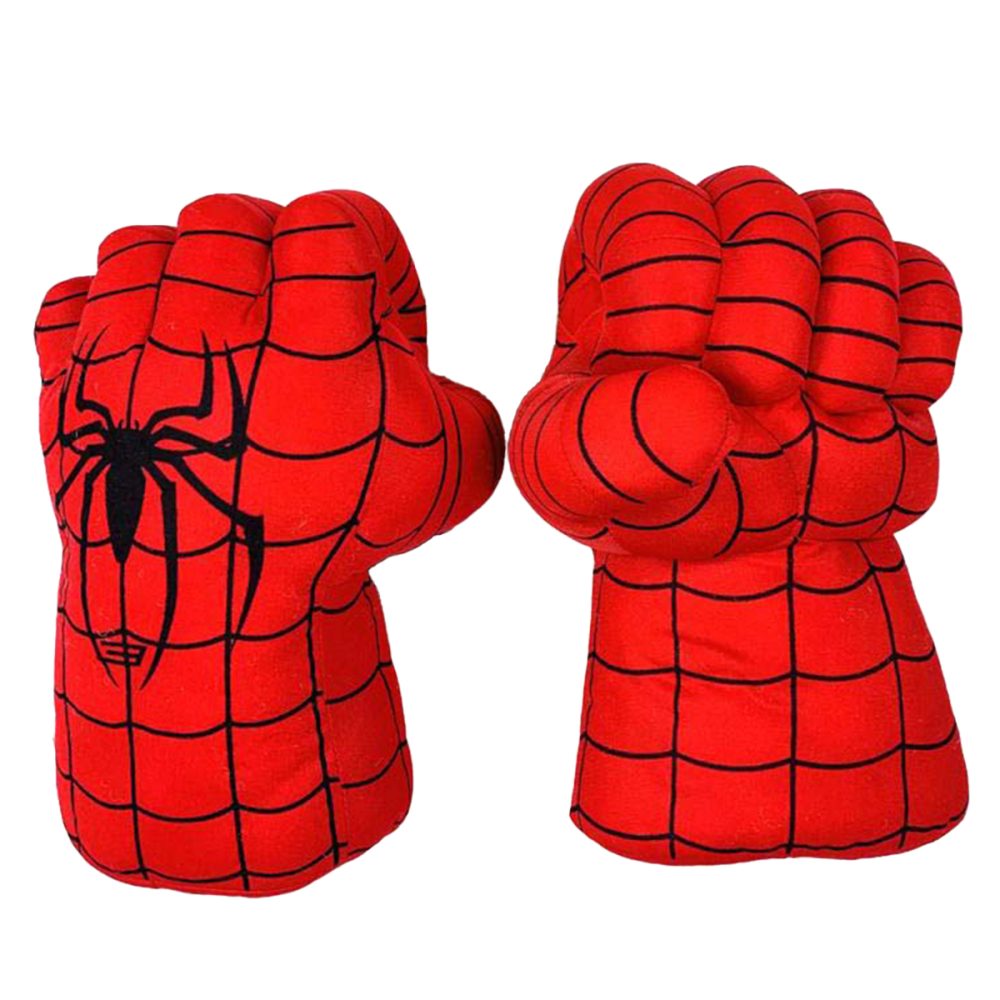 זוג כפפות אדומות ספיידרמן