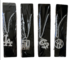 שרשראות ראפר ברזל; 12 יחידות במארז