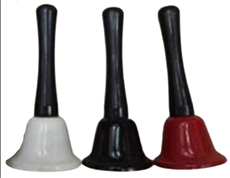 פעמון מתכת קטן בקופסא / 12 יחידות במארז