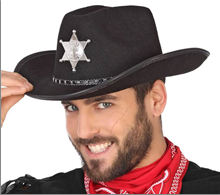 כובע שריף מבוגרים שחור