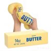 צעצוע לחיצה סקווישי חמאה צהובה Butter Squishy