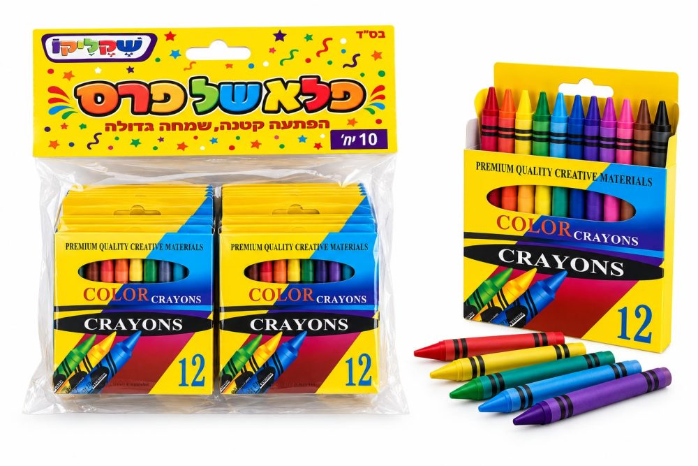 מארז 10 יח' 12 צבעים